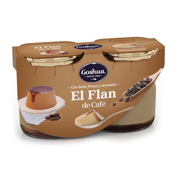 FLAN DE CAFE GOSHUA PK 2x125 g