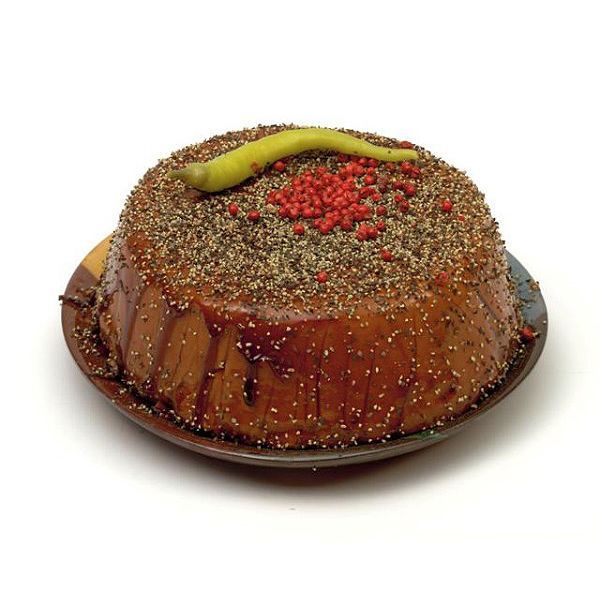 PLATO DECORADO PIMIENTA NEGRA