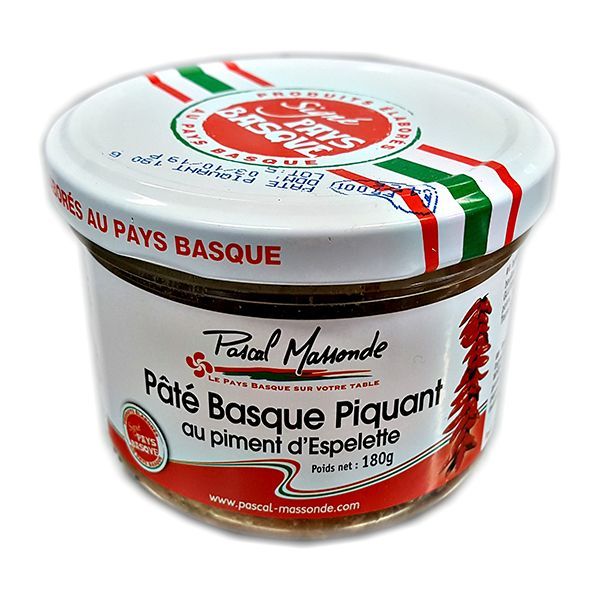 PATE BASQUE PICANTE con PIMIENTO de ESPELET
